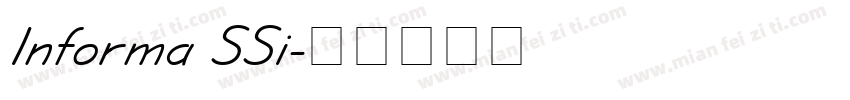 Informa SSi字体转换
